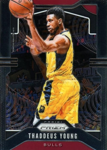 #217 Thaddeus Young - Chicago Bulls - 2019-20 Panini Prizm Basketball