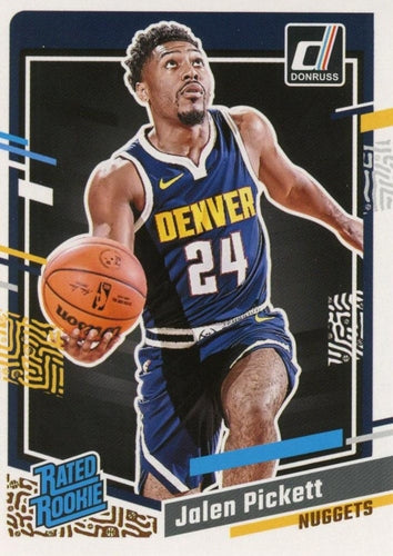 #217 Jalen Pickett - Denver Nuggets - 2023-24 Donruss Basketball