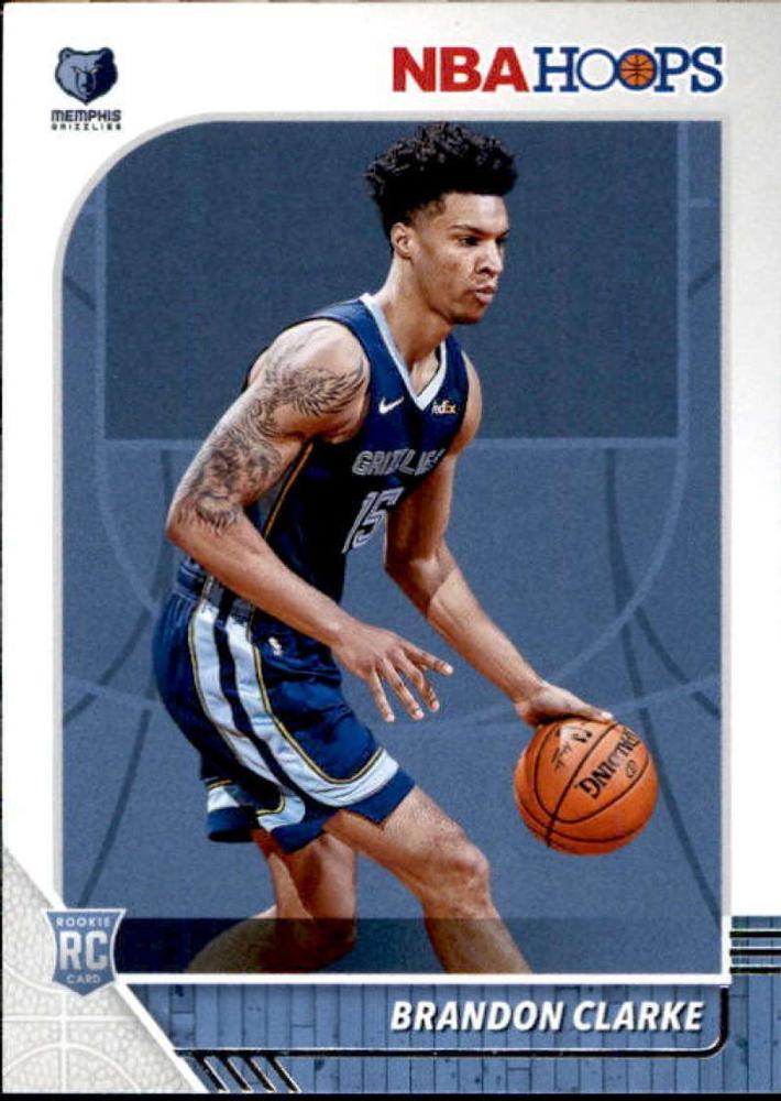 #217 Brandon Clarke - Memphis Grizzlies - 2019-20 Hoops Basketball