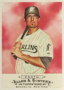 #217 Jorge Cantu - Florida Marlins - 2009 Topps Allen & Ginter Baseball