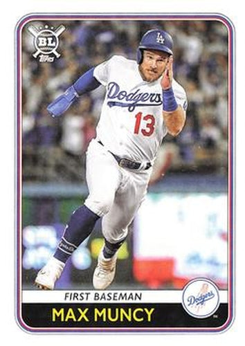 #218 Max Muncy - Los Angeles Dodgers - 2020 Topps Big League Baseball