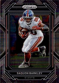#218 Saquon Barkley - New York Giants - 2022 Panini Prizm Football