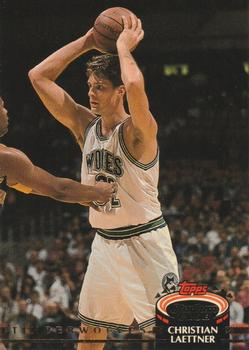 #218 Christian Laettner - Minnesota Timberwolves - 1992-93 Stadium Club Basketball