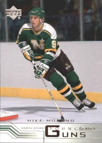 #218 Mike Modano - Minnesota North Stars - 2001-02 Upper Deck Hockey