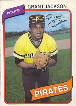#218 Grant Jackson - Pittsburgh Pirates - 1980 O-Pee-Chee Baseball
