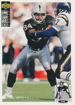 #218 Anthony Smith - Los Angeles Raiders - 1994 Collector's Choice Football