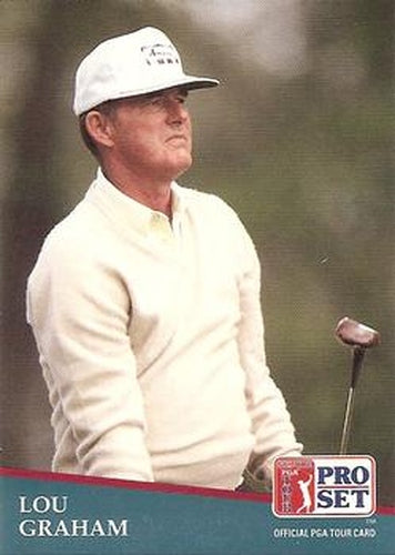 #218 Lou Graham - 1991 Pro Set PGA Tour Golf
