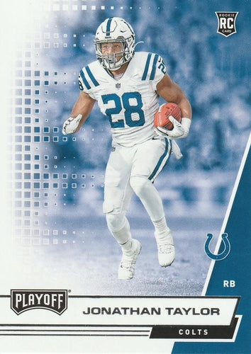#218 Jonathan Taylor - Indianapolis Colts - 2020 Panini Playoff Football