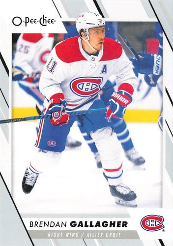 #218 Brendan Gallagher - Montreal Canadiens - 2023-24 O-Pee-Chee Hockey