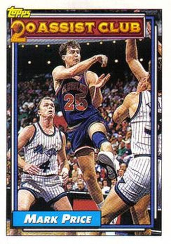 #218 Mark Price - Cleveland Cavaliers - 1992-93 Topps Basketball