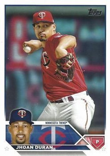 #218 Jhoan Duran - Minnesota Twins - 2023 Topps Baseball