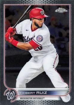 #218 Keibert Ruiz - Washington Nationals - 2022 Topps Chrome Baseball