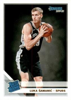 #218 Luka Samanic - San Antonio Spurs - 2019-20 Donruss Basketball