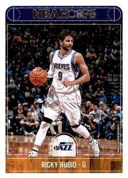 #218 Ricky Rubio - Utah Jazz - 2017-18 Hoops Basketball