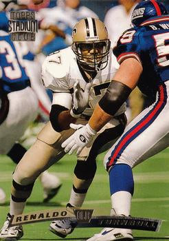 #218 Renaldo Turnbull - New Orleans Saints - 1996 Stadium Club Football