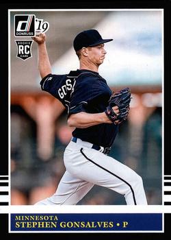 #218b Stephen Gonsalves - Minnesota Twins - 2019 Donruss Baseball