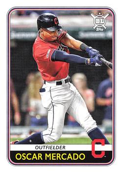 #219 Oscar Mercado - Cleveland Indians - 2020 Topps Big League Baseball