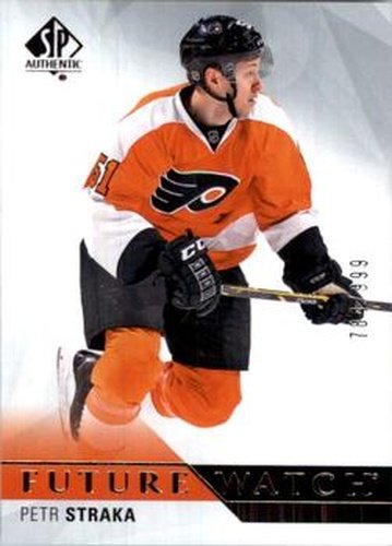 #219 Petr Straka - Philadelphia Flyers - 2015-16 SP Authentic Hockey
