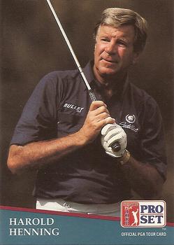 #219 Harold Henning - 1991 Pro Set PGA Tour Golf