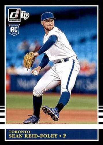 #219 Sean Reid-Foley - Toronto Blue Jays - 2019 Donruss Baseball