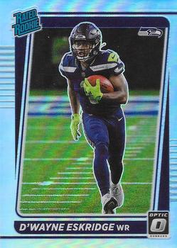#219 D'Wayne Eskridge - Seattle Seahawks - 2021 Donruss Optic - Holo Football