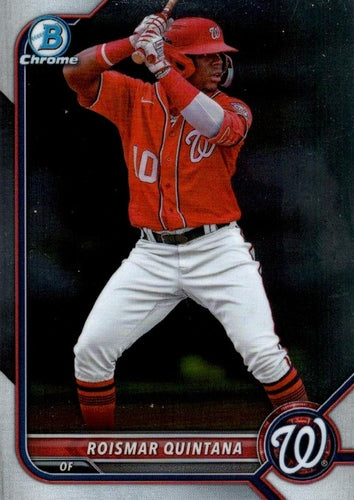 #BCP-219 Roismar Quintana - Washington Nationals - 2022 Bowman - Chrome Prospects Baseball