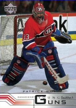 #219 Patrick Roy - Montreal Canadiens - 2001-02 Upper Deck Hockey