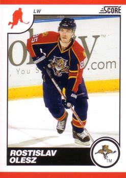 #219 Rostislav Olesz - Florida Panthers - 2010-11 Score Hockey