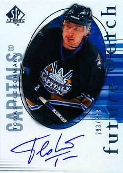 #219 Tomas Fleischmann - Washington Capitals - 2005-06 SP Authentic Hockey