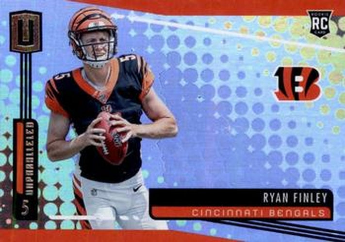 #219 Ryan Finley - Cincinnati Bengals - 2019 Panini Unparalleled Football