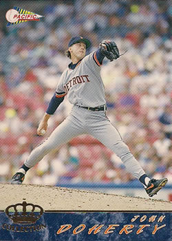 #219 John Doherty - Detroit Tigers - 1994 Pacific Baseball
