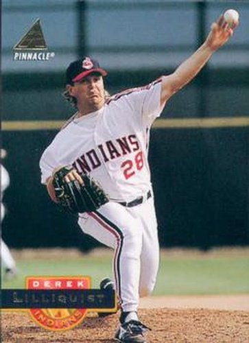#219 Derek Lilliquist - Cleveland Indians - 1994 Pinnacle Baseball