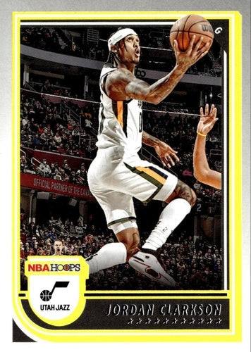 #219 Jordan Clarkson - Utah Jazz - 2022-23 Hoops Basketball