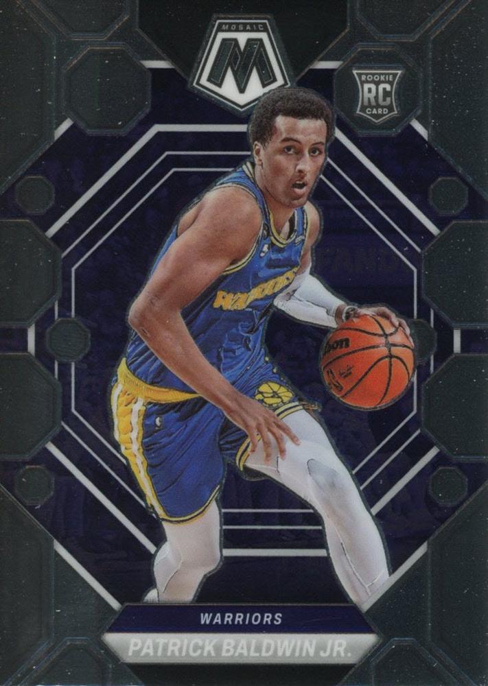 #219 Patrick Baldwin Jr. - Golden State Warriors - 2022-23 Panini Mosaic Basketball