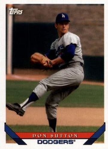 #219 Don Sutton - Los Angeles Dodgers - 2019 Topps Archives Baseball