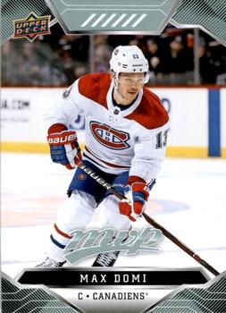 #219 Max Domi - Montreal Canadiens - 2019-20 Upper Deck MVP Hockey