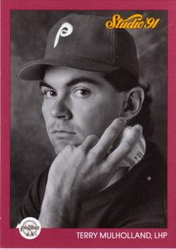#219 Terry Mulholland - Philadelphia Phillies - 1991 Studio Baseball