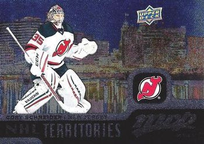 #219 Cory Schneider - New Jersey Devils - 2015-16 Upper Deck MVP Hockey