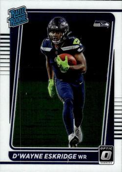 #219 D'Wayne Eskridge - Seattle Seahawks - 2021 Donruss Optic Football