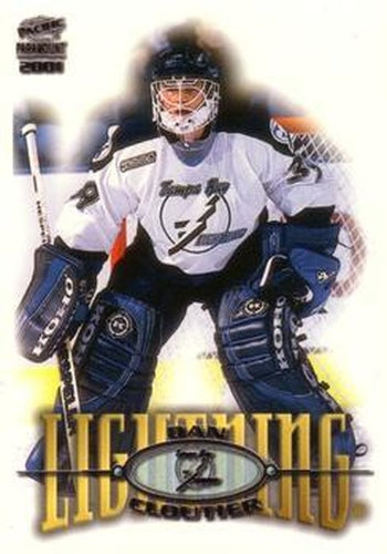 #219 Dan Cloutier - Tampa Bay Lightning - 2000-01 Pacific Paramount Hockey