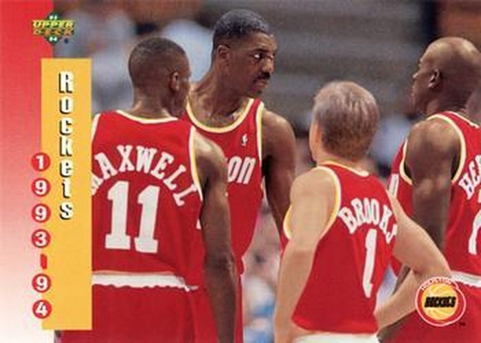 #219 Houston Rockets - Houston Rockets - 1993-94 Upper Deck Basketball