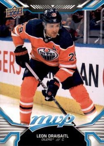 #219 Leon Draisaitl - Edmonton Oilers - 2022-23 Upper Deck MVP Hockey