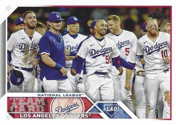 #219 Los Angeles Dodgers - Los Angeles Dodgers - 2023 Topps Baseball