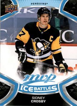 #219 Sidney Crosby - Pittsburgh Penguins - 2021-22 Upper Deck MVP - Ice Battles Hockey