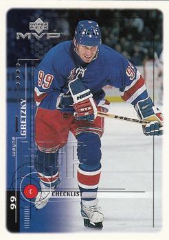 #219 Wayne Gretzky - New York Rangers - 1998-99 Upper Deck MVP Hockey