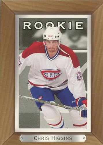 #219 Chris Higgins - Montreal Canadiens - 2003-04 Upper Deck Beehive Hockey