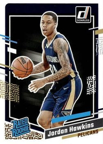 #219 Jordan Hawkins - New Orleans Pelicans - 2023-24 Donruss Basketball