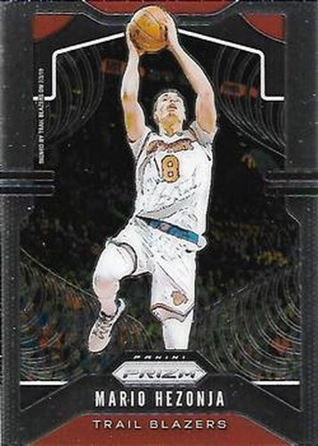 #219 Mario Hezonja - Portland Trail Blazers - 2019-20 Panini Prizm Basketball