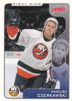 #219 Mariusz Czerkawski - New York Islanders - 2001-02 Upper Deck Victory Hockey
