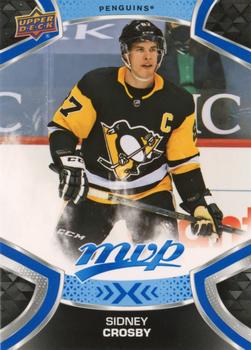 #219 Sidney Crosby - Pittsburgh Penguins - 2021-22 Upper Deck MVP - Blue Hockey